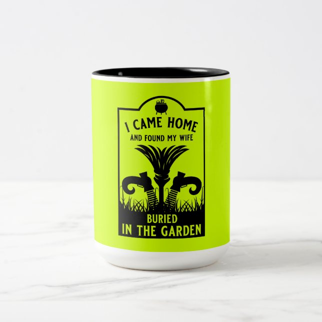 Taza Bicolor Funny Witch Wife (Centro)