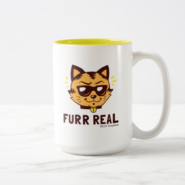 Taza Bicolor Furr Real (Derecha)