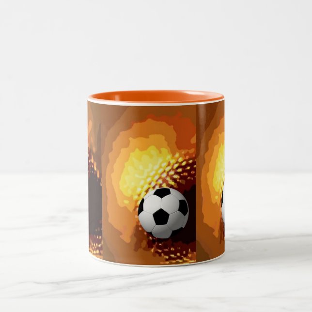 Taza Bicolor fútbol (Centro)
