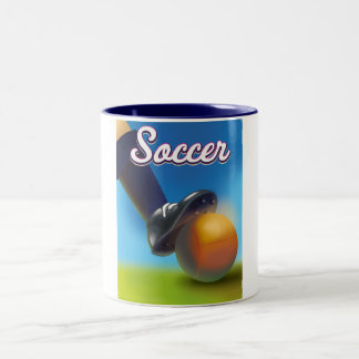 Taza Bicolor Fútbol