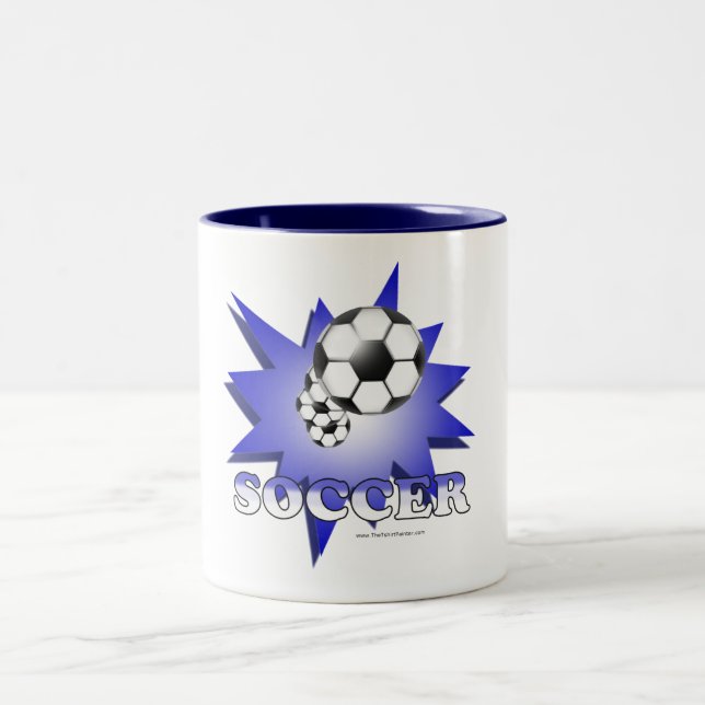 Taza Bicolor ¡Fútbol! (Centro)
