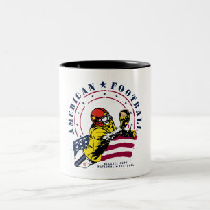 TAZA BICOLOR FÚTBOL AMERICANO