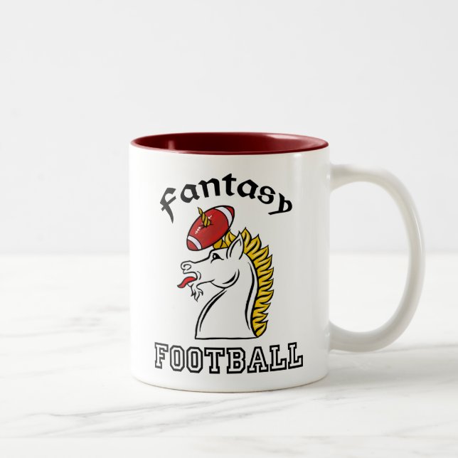 Taza Bicolor Fútbol de la fantasía (Derecha)