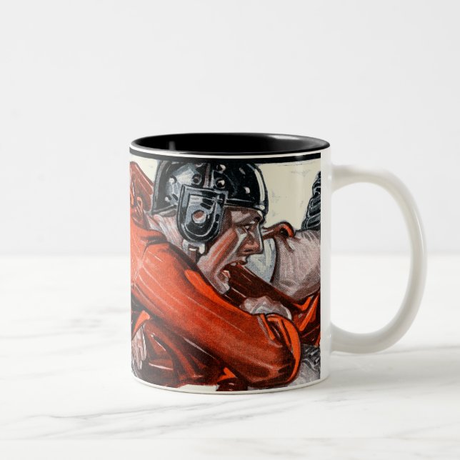 Taza Bicolor Futbolistas (Derecha)