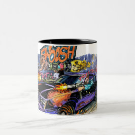Taza Bicolor Fwoosh Attack Mug