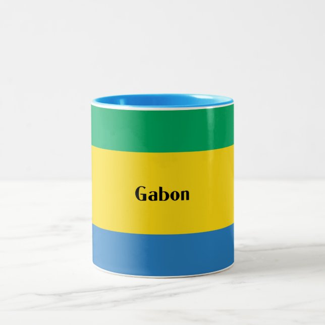 Taza Bicolor Gabón, República Gabonesa (Centro)