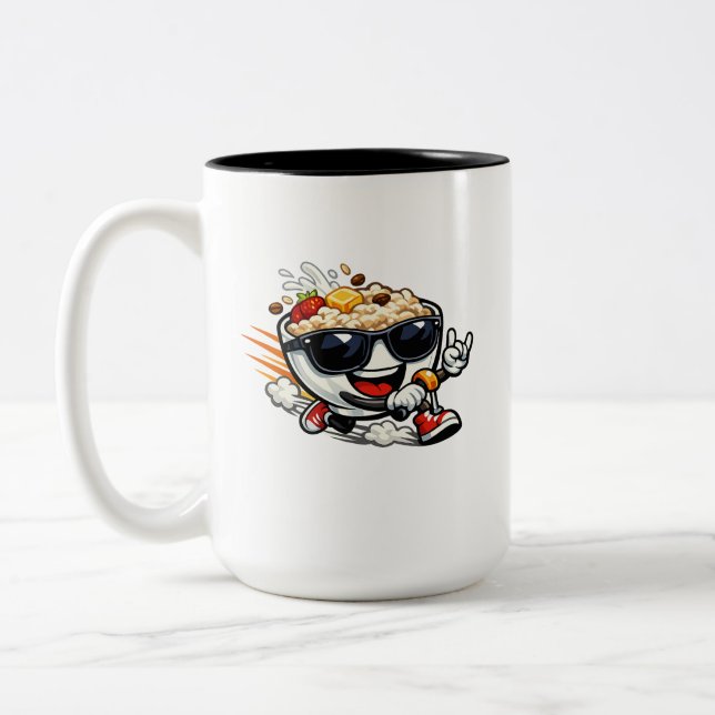 Taza Bicolor Gachas de Sprint (Izquierda)