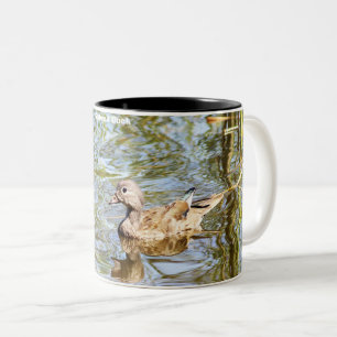 Taza Bicolor Gadwell Duck