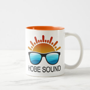 Taza Bicolor Gafas de sol Hobe Sound Florida