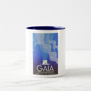 Taza Bicolor GAIA Cartografiando el Universo
