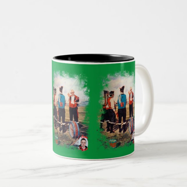 Taza Bicolor Gaiteros (Anverso derecho)