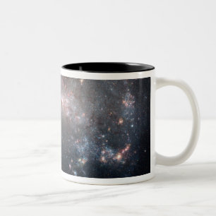 Taza Bicolor Galaxia irregular enana NGC 4449 de Magellanic