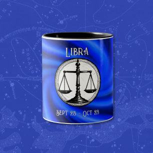 Taza Bicolor Galaxy Libra Mug