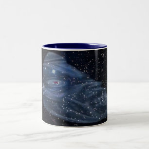 Taza Bicolor Galaxy Monster Mug