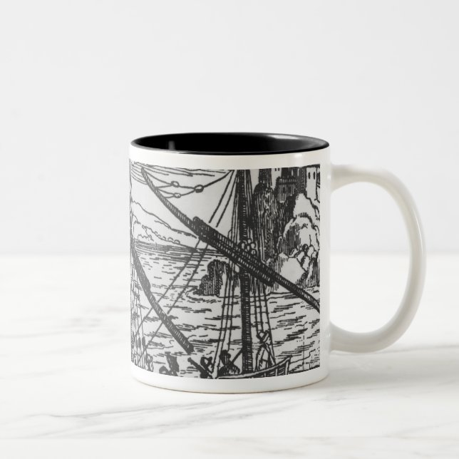 Taza Bicolor Galera francesa (Derecha)