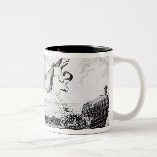 Taza Bicolor Galeras de Barbary (Derecha)