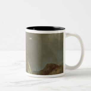 Taza Bicolor Galleon en los mares tempestuosos