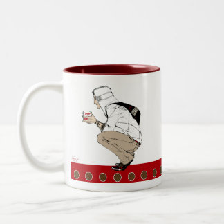 Taza Bicolor Galleta Bondings
