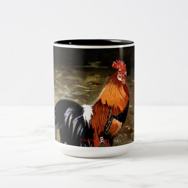 Taza Bicolor Gallo (Centro)