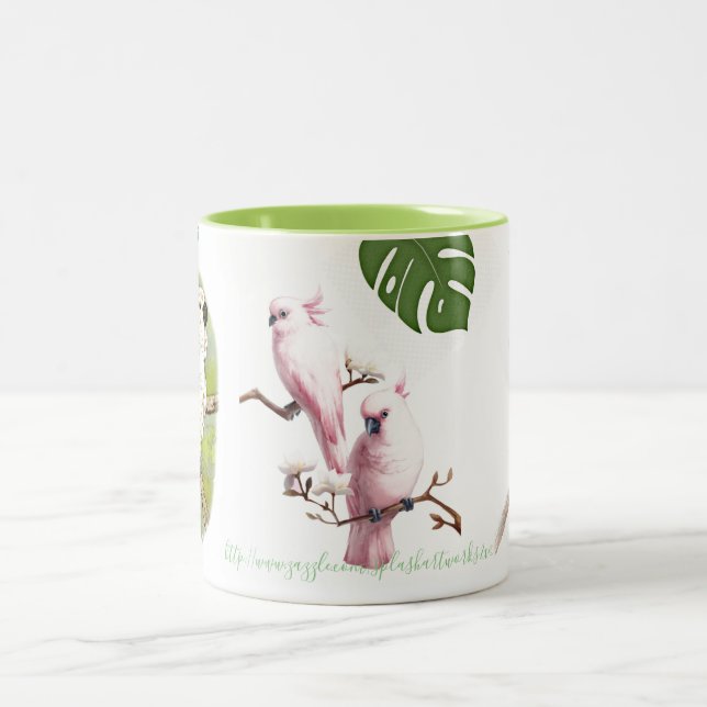Taza Bicolor "gallos" (Centro)