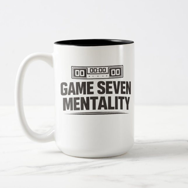 Taza Bicolor Game Seven Mentality (Izquierda)