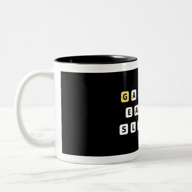 Taza Bicolor GameEatSleep Mug (Izquierda)