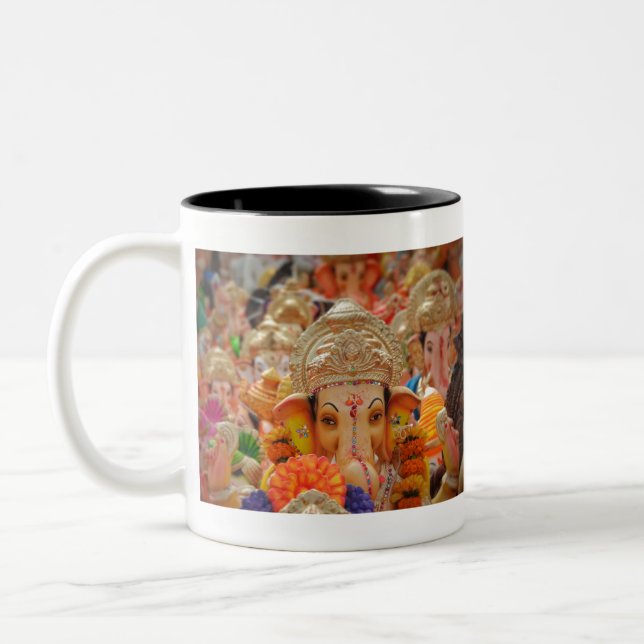 Taza Bicolor Ganesha (Izquierda)