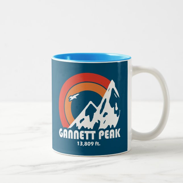 Taza Bicolor Gannett Peak Sun Eagle (Derecha)