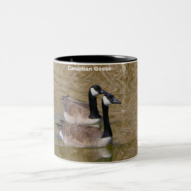 Taza Bicolor Ganso de Canadá (Centro)