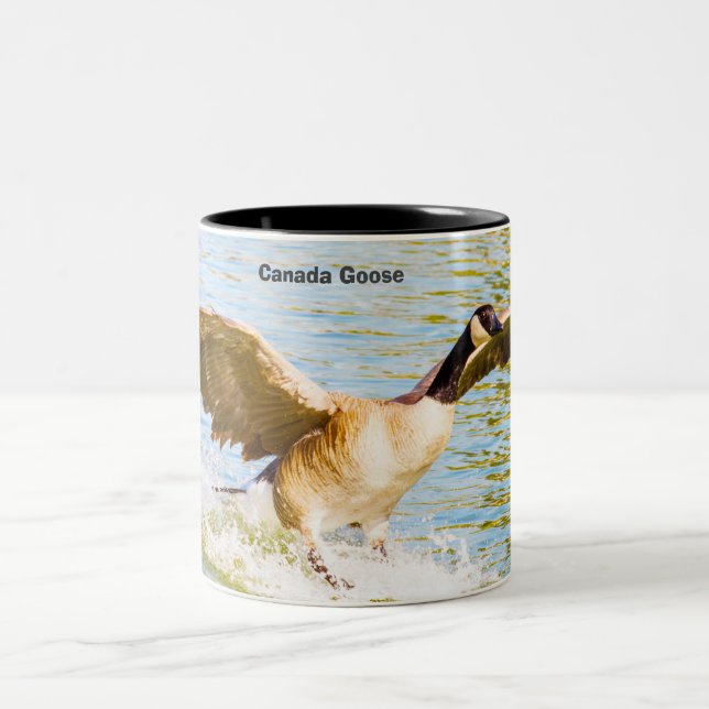 Taza Bicolor Ganso de Canadá (Centro)