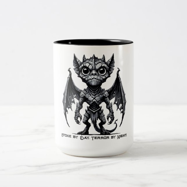 Taza Bicolor Gargoyle Demon (Centro)
