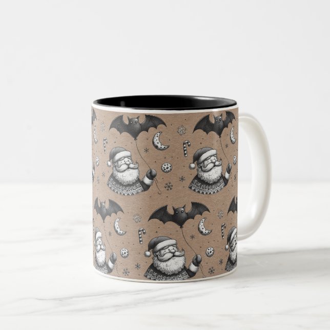 Taza Bicolor Garras de Santa (Anverso derecho)