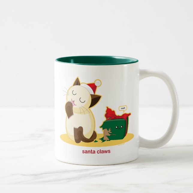 Taza Bicolor Garras de Santa (Derecha)