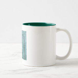 Taza Bicolor Garza de gran azul en la oscuridad