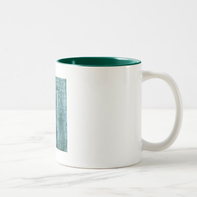 Taza Bicolor Garza de gran azul en la oscuridad (Derecha)