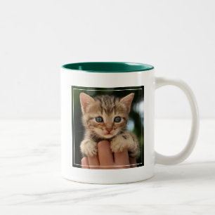 Taza Bicolor Gatito dulce del bebé