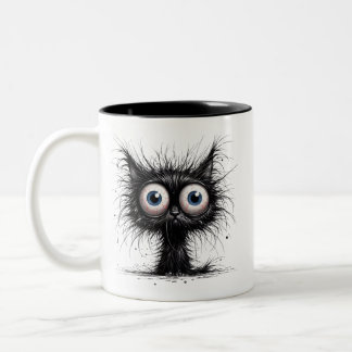 Taza Bicolor Gato afeitado