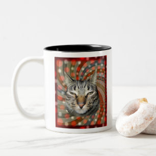 Taza Bicolor Gato de Guay - ¡TIENES EL TÍTULO DE TU regalo!