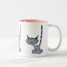 Gato de Personalizado gris de Guay