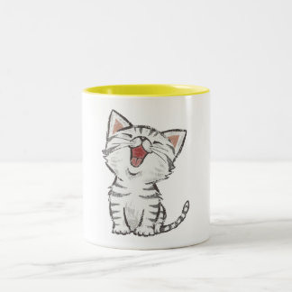 Taza Bicolor Gato dulce
