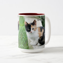 Taza Bicolor Gato Fantasma de la Ópera