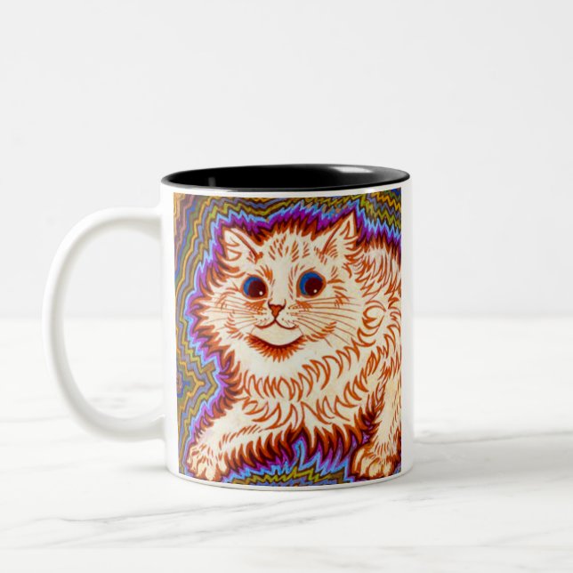 Taza Bicolor Gato Kaleidoscope (Izquierda)