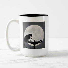 Taza Bicolor Gato Kitty