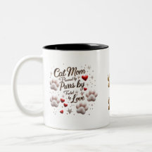 Gato Mamá Mug - Pérdidas, sobrecarga de amor y cui