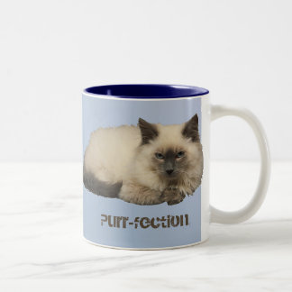 Taza Bicolor Gato persa