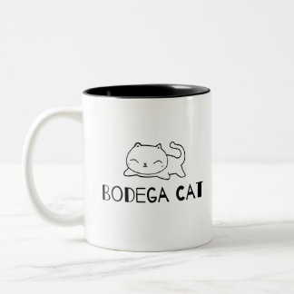 Taza Bicolor Gatos Bodega