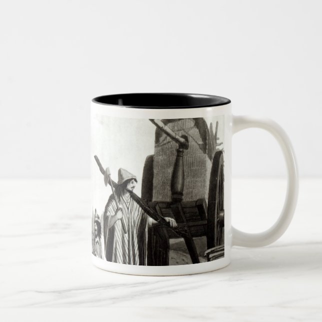 Taza Bicolor Gauchos de Tucumán, 1820 (Derecha)