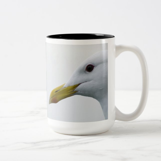 Taza Bicolor ¿Gaviota amigable? (Derecha)