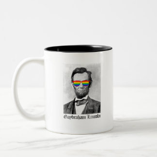 Taza Bicolor Gaybraham Lincoln Pride