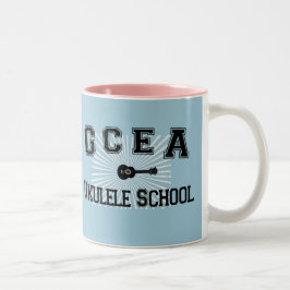 Taza Bicolor GCEA Ukulele School Mug